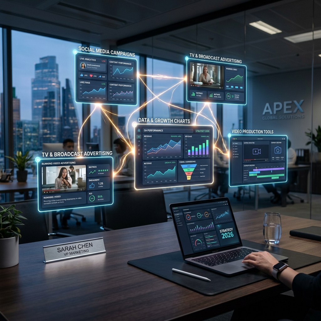 Titelbild: Der Marketing Mix 2026: Die Kanäle, die Unternehmen echte Reichweite bringen